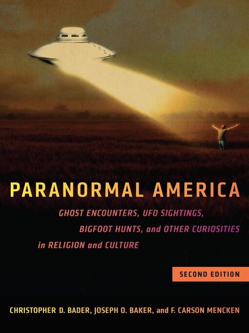 Title details for Paranormal America () by Christopher D. Bader - Available